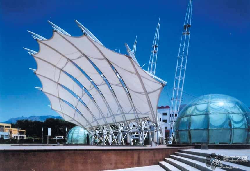 昆明車棚膜結構網架