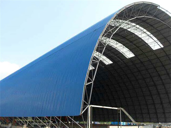 哈爾濱國(guó)電安慶電廠干煤棚網(wǎng)架